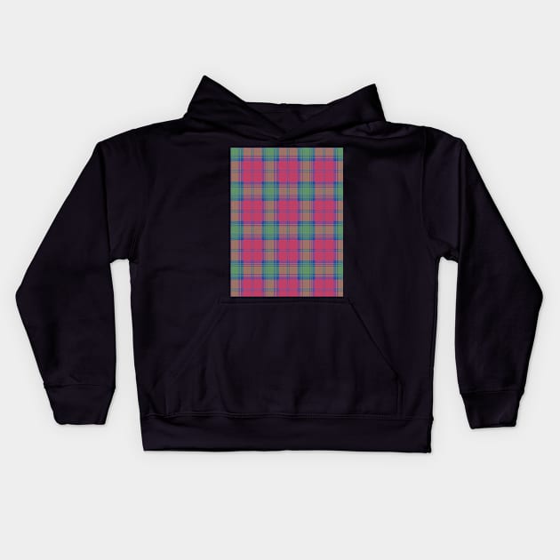 Lindsay Ancient Plaid Tartan Scottish Kids Hoodie by ScottishShop